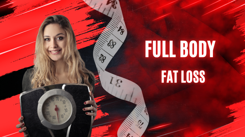 Woman celebrating fat loss with Orlistat 120 mg pills