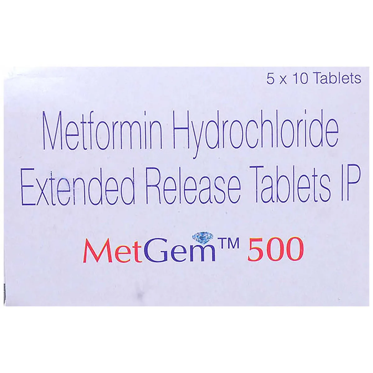 Metgem 500 Tablet ER Metgem 500 Tablet ER